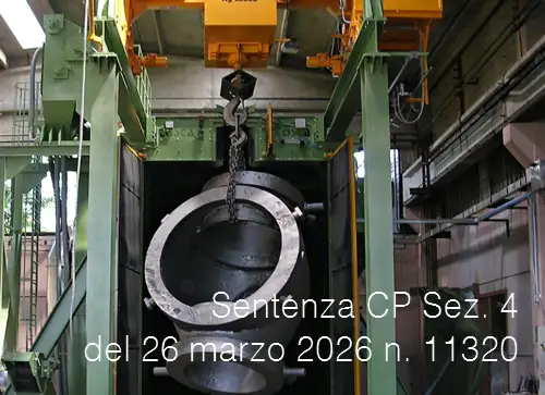 Cassazione Penale Sez. 4 del 26 marzo 2026 n. 11320 